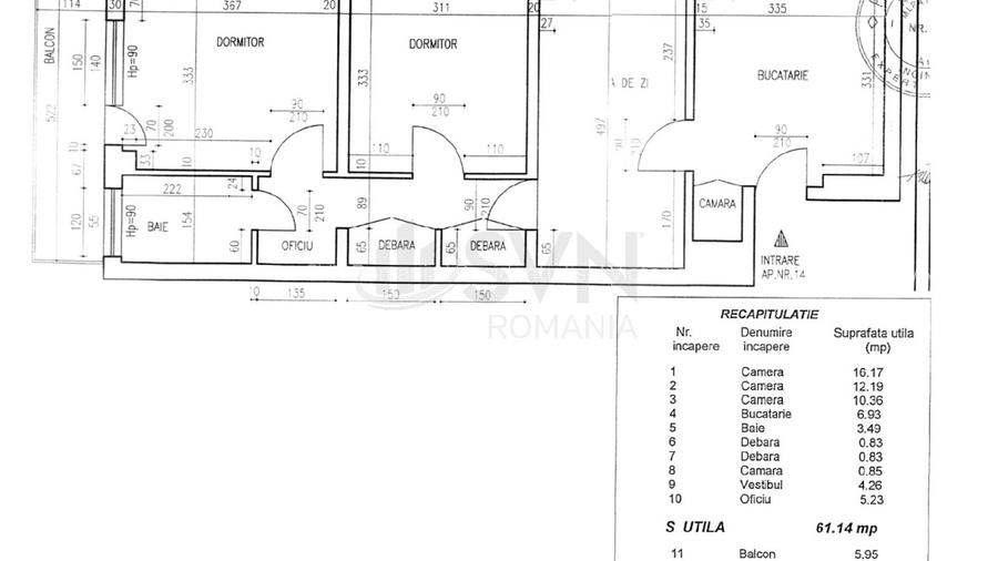 REA1027674 Apartament 3 camere I Metrou Piata Iancului I Centrala Proprie - 11