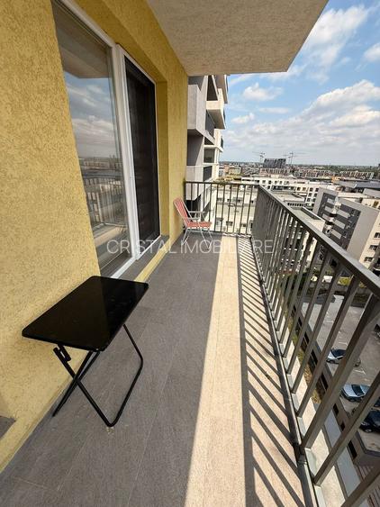 Apartament 2 camere 65 mp, terasă 22 mp, parcare acoperită, etaj 8 - 8