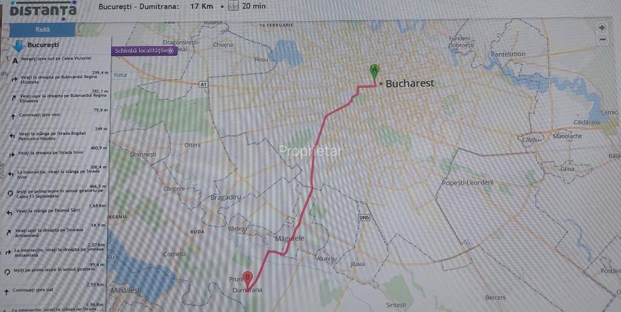 Teren intravilan, 1034 mp, Dumitrana, Ilfov, la doar 17 Km de capitală - 3