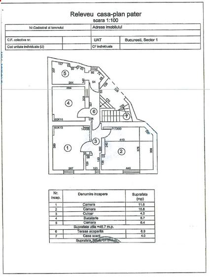 Vanzare casa renovata 7 camere teren 99mp Stirbei Voda metrou Eroilor - 2