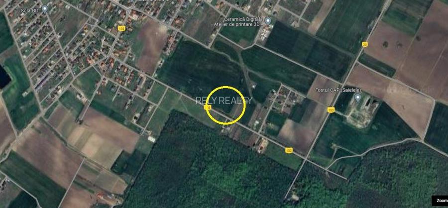 Vanzare teren intravilan Magurele / 2.500 mp / D: 17.55 m - 4