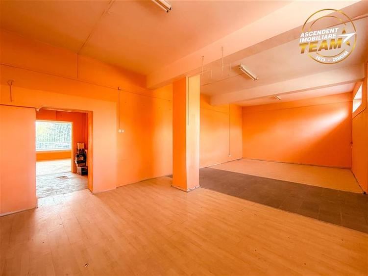 Spatiu comercial vitrinat, cu dublu acces 257 mp Sfantu Gheorghe