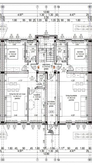 Apartament 3 camere, doua bai, curte 110 mp-Natura la tine acasa! Cristian-SiBiU - 16