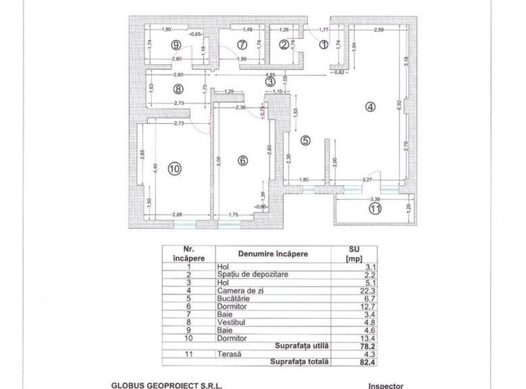 Apartament 3 camere/ Bucurestii Noi/ Sisesti - 8