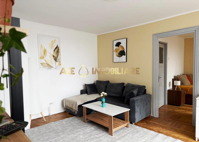 2 Camere de vanzare | Stefan cel Mare | Metrou | Centrala Proprie | Mobilat  - 3