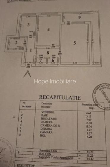Titan - 1 Decembrie Metrou - Apartament 2 camere , 64 metri patrati - 4