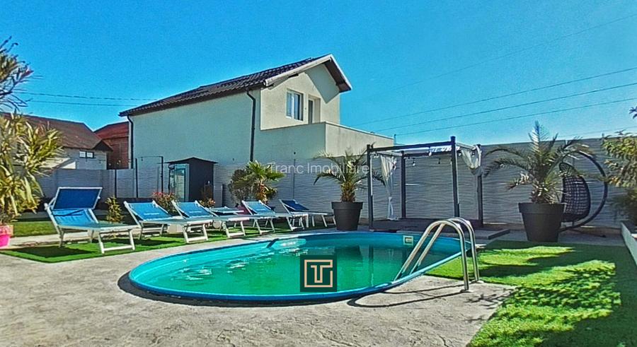 Casă modernă cu piscină și garaj de închiriat în Fântânele - 2