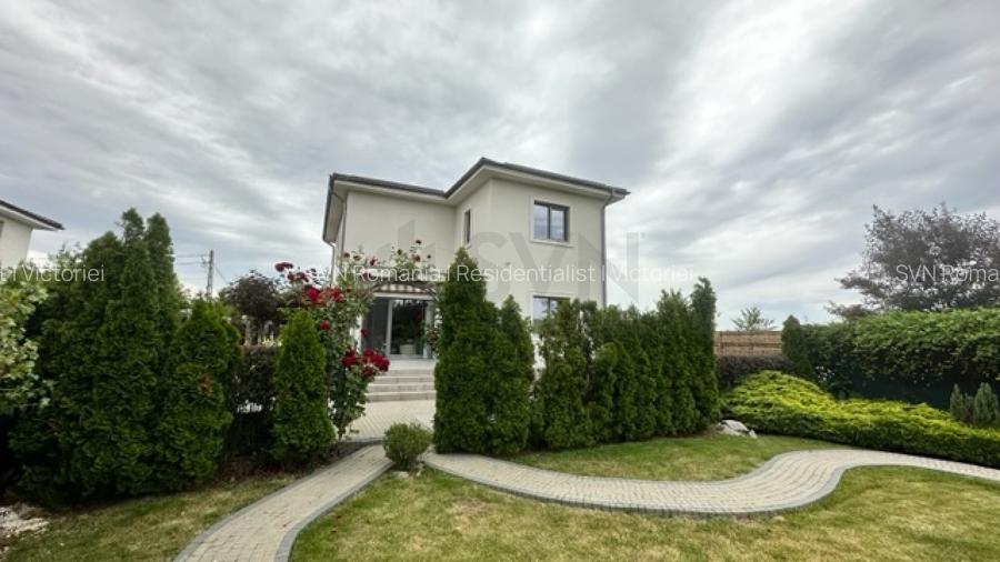 REV2002908 Casa individuala cu teren 1300 mp panouri fotovoltaiceSnagov Ghermane - 2