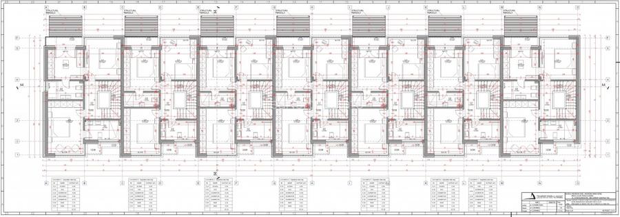 Teren cu proiect pentr 21 case zona Otopeni-23August - 2