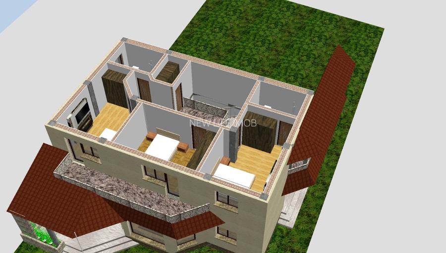 Veterani , casa construita din caramida - 5