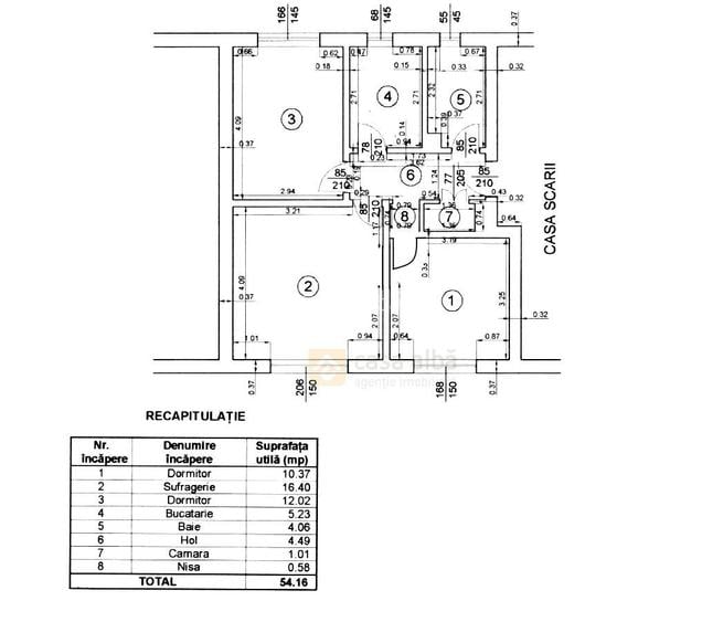 Semicentral - Bucsinescu | 3 camere mobilat si utilat | renovat - 1