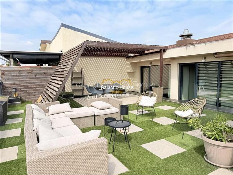 PENTHOUSE -DUPLEX SPECTACULOS 5 CAMERE 460 MP -TERASA 135 MP HERASTRAU -NORDULUI - 6