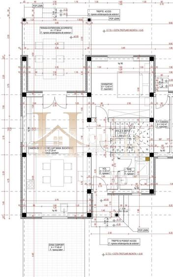Calitate.Case despartite.365 mp teren.Car Port! - 8
