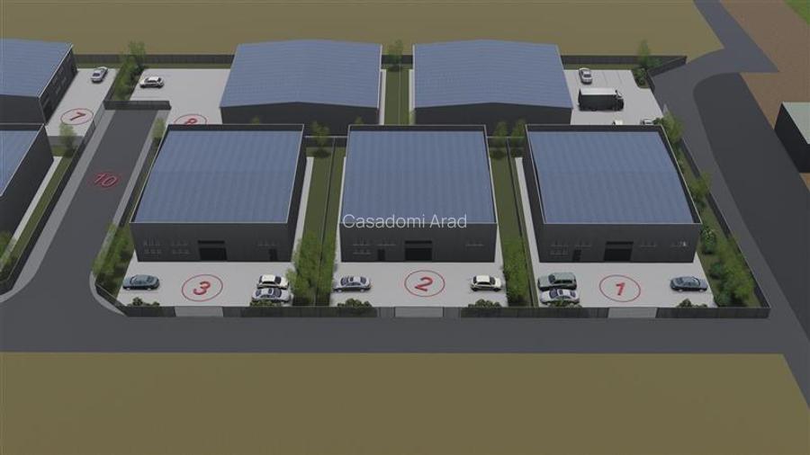 Teren cu PUZ pentru hala, parcelabil la cerere - 2