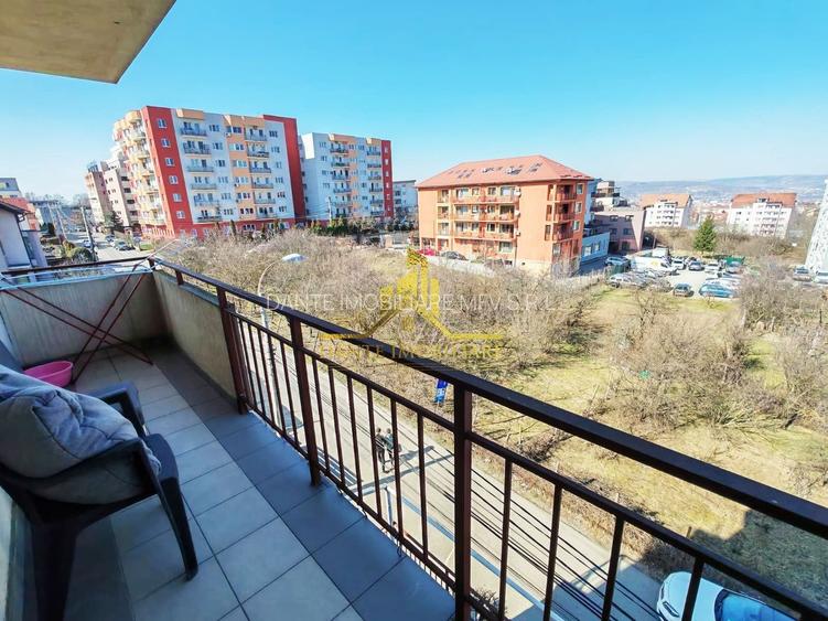 3 camere, mobilat modern, bloc nou, terasa, parcare, Calea Turzii - 9