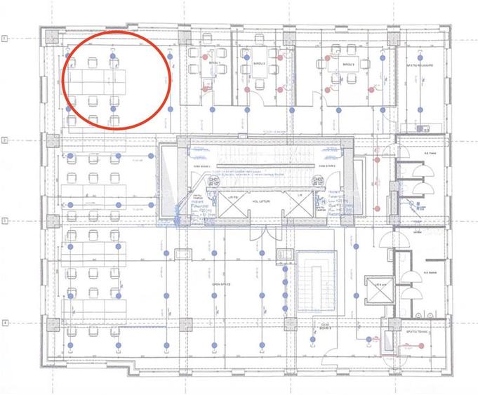 Spatiu birouri premium, 117mp, centru, zona Palas - 9