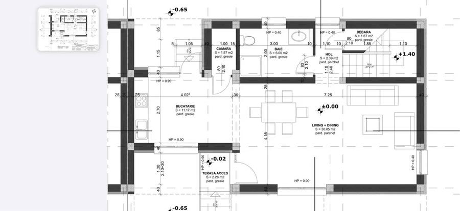 Case insiruite de vanzare | 125mp utili | 3 dormitoare | MICESTI - 2