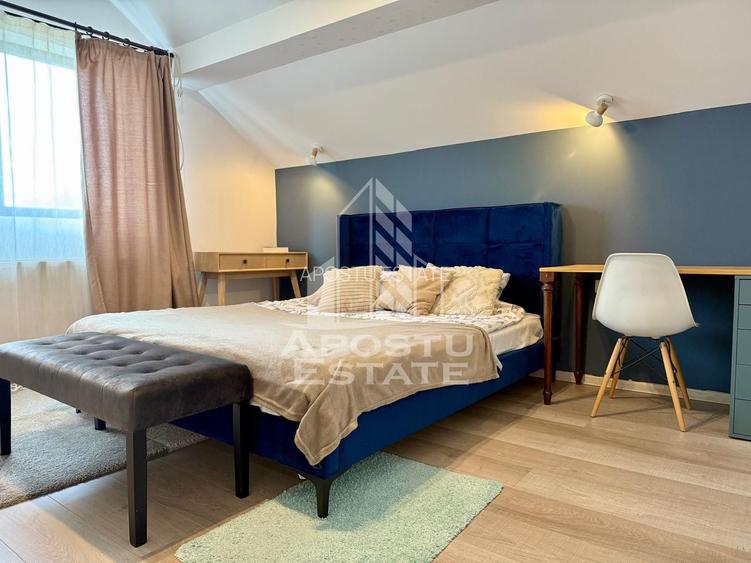 Duplex 4 camere| Mobilat, utilat complet | Curte 306 mp | Serena 1 - 3