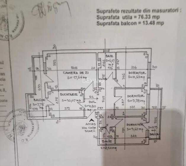 FALEZA NORD-APARTAMENT CU 4 CAMERE 2 BAI 2 BALCOANE CENTRALA GAZE - 14