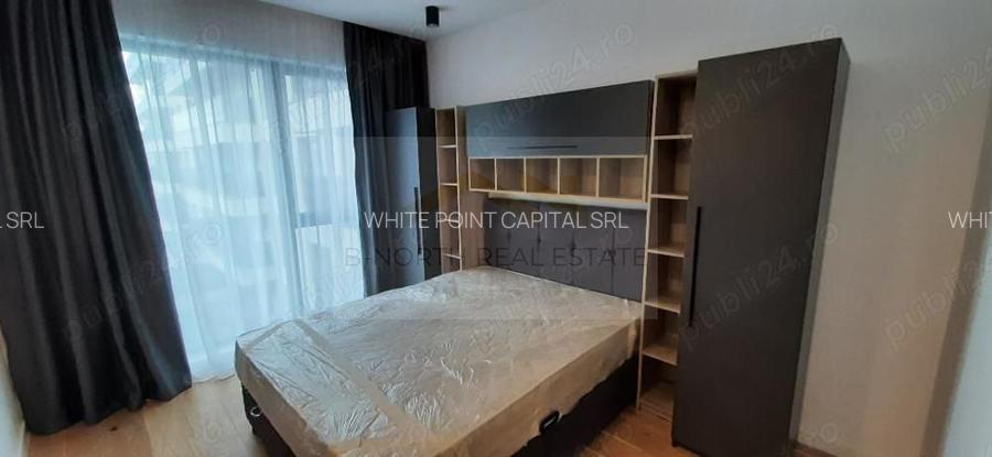 Apartament de închiriat 2 camere Nusco City Pipera | Vedere către grădina - 2