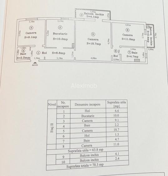 Vand apartament 3 camere/Bucovina - 12