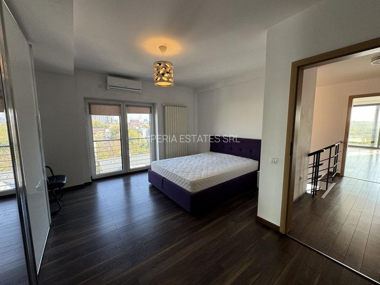 Apartament cu vedere libera catre lacul Herastrau, garaj si mobilier modern - 12