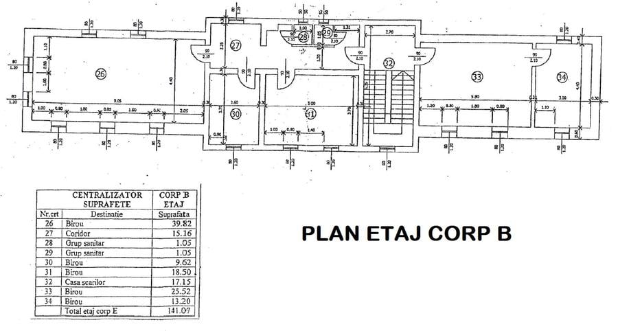 Calea Victoriei - Centrul Vechi-CEC, P+1, singur curte, curte generoasa(1400 mp) - 18