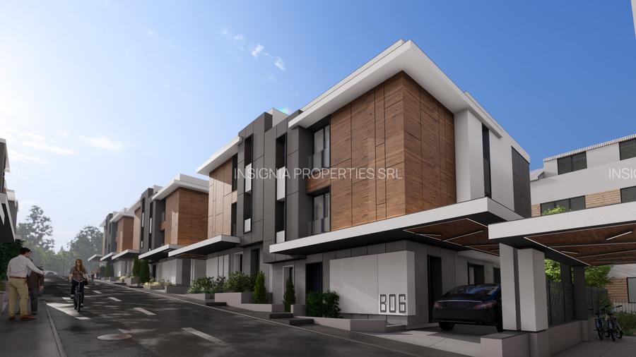 Vila de tip Duplex I P+2 E I 6 camere I Pompe de caldura-Panouri fotovoltaice - 3