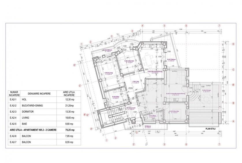 Apartament 3 Camere Uverturii | 2 Balcoane | Încălzire in pardoseală - 8