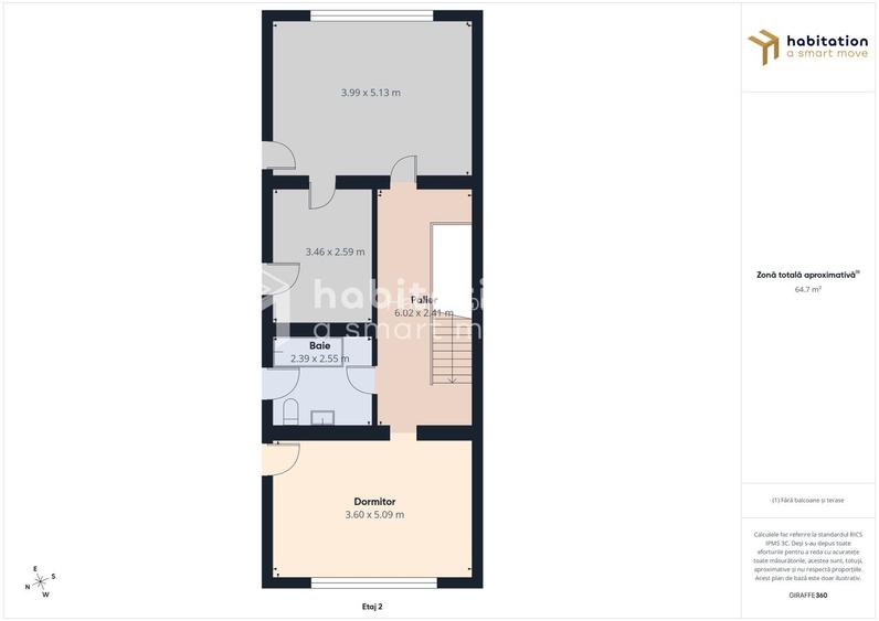 Tur virtual:  Duplex modern, luminos și spațios cu garaj – zona Lunei - 30