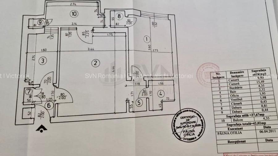 REA1026381 Apartament 2 camere I Piata Unirii I De vanzare I Complet Renovat - 9