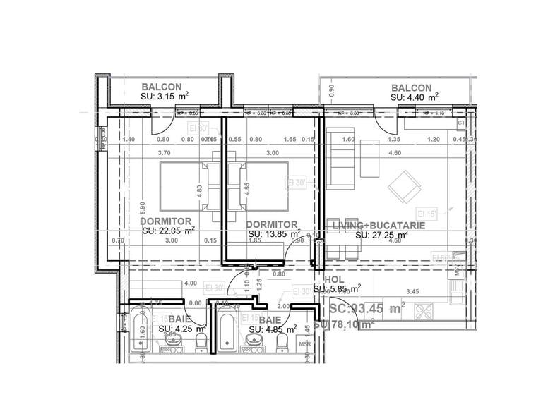 3 CAMERE | PALLADY | NOU | IKEA | NICOLAE TECLU | NEGOCIABIL - 1