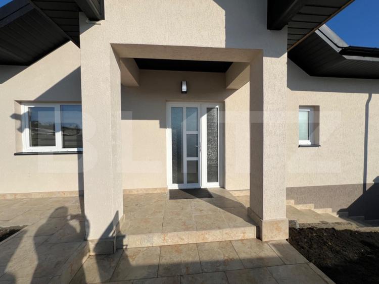 Casa noua, 3 camere, plan parter, 120mp construiti, 550mp teren, zona Dorobant