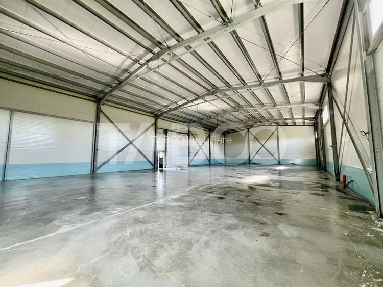 Hala industriala de inchiriat 528 mp utili zona Vest a Sibiului - 4