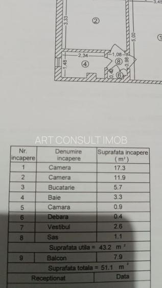 Apartament 2 Camere | Constantin Brancoveanu | Balcon | Bloc Anvelopat | Metrou - 18