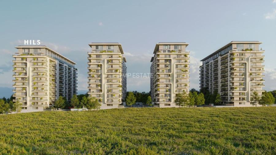 Apartament 2 Camere + Birou - 3 A/Hils Nord-Pipera- Vedere la Lac / Comision 0% - 3