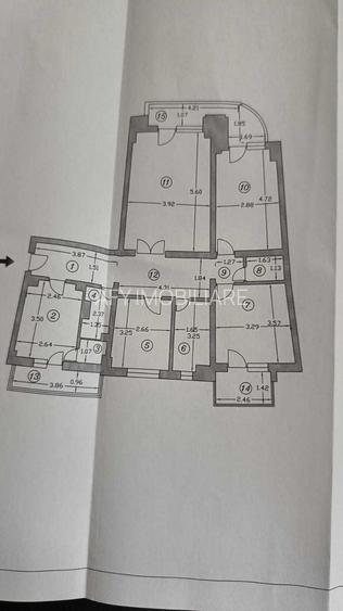 De vanzare Apartament 4 camere Stirbei Voda, ULTRACENTRAL - 9