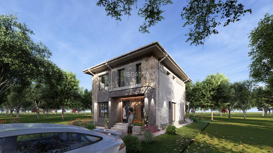 2 vile cochete in apropierea padurii cu teren generos - 15