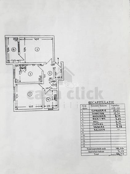 2 camere decomandat, etaj 3/4, bloc reabilitat 2025 – I.C.Frimu - 9