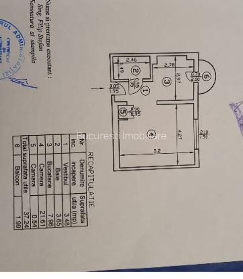 Unirii,Matei Basarab,Metrou Muncii,bl MIXT 1993,reabilitat,DECOMANDATA - 7