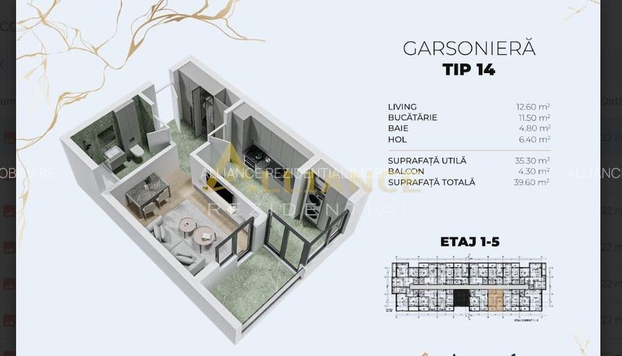 Metrou Berceni Garsoniera Decomandata - 5