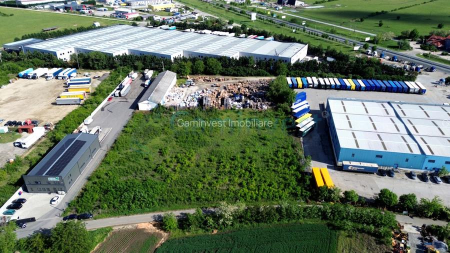 Teren industrial de 8000mp  si front de 90 m de vanzare langa Oradea, Bors - 6