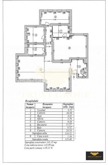 Duplex 5 camere Capitale | Design Art Deco | Renovat - 31