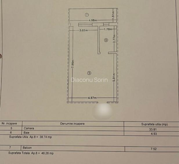 Studio cu parcare privata aproape de plaja - 8