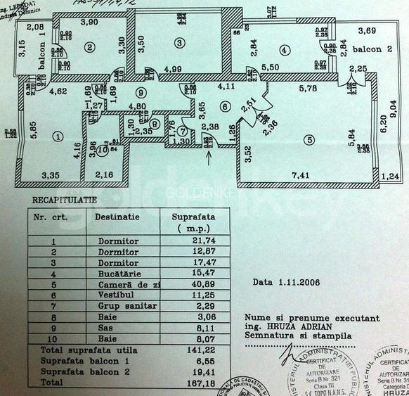 Apartament insorit cu 4 camere, 3 bai | vedere libera | garaj - 1