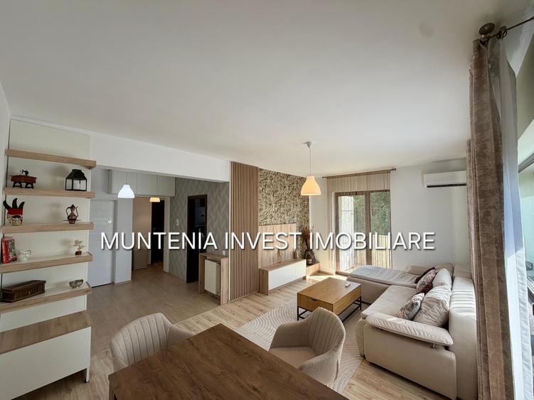Ap. 2 camere, bloc 2020, mobilat si utilat, Stefanesti