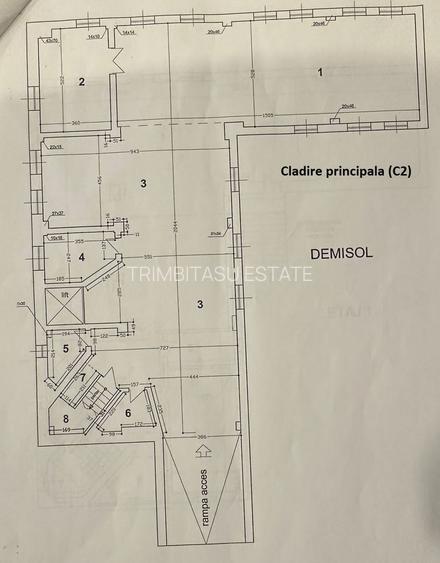 VATRA LUMINOASA -Agricultori | Cladire 1900mp din 2001 | Teren 1030mp - 2