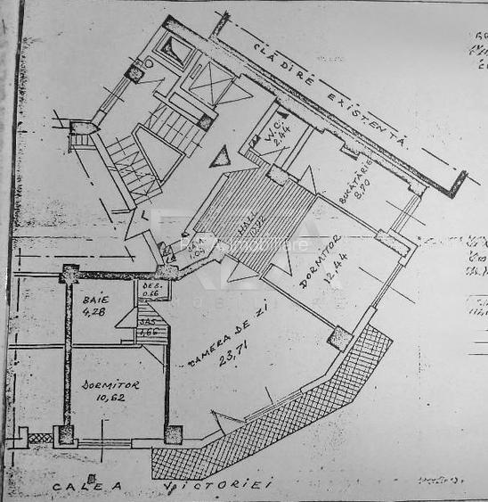 3 camere Calea Victoriei, lângă Radisson, bloc 1983 - 4