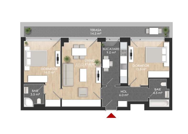 Apartament 3 camere - 3