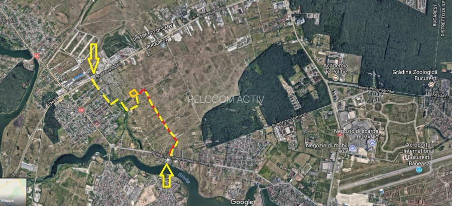 Teren 9.044mp Intravilan constructii Zona Sisesti - 2